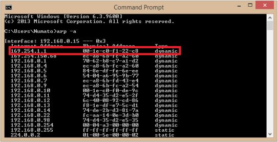 16 Channel Ethernet GPIO Module Command Prompt
